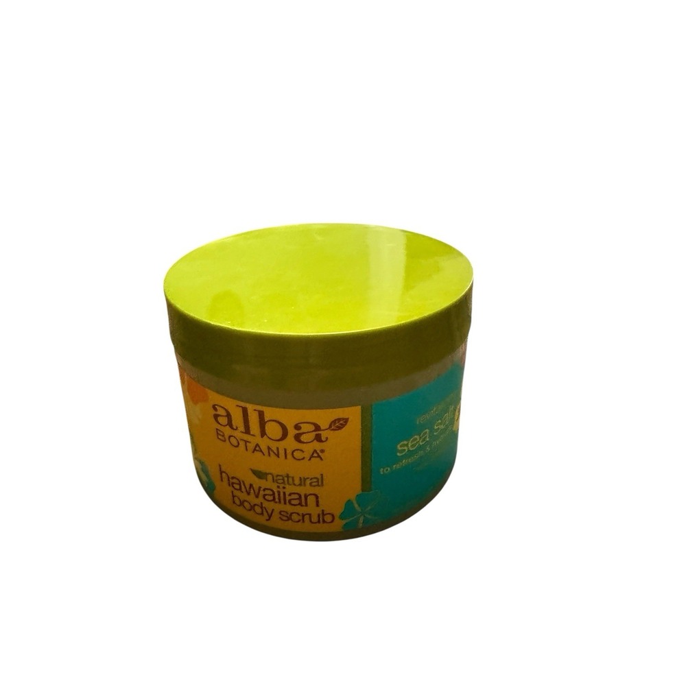 Alba‎ Botanica Hawaiian Body Scrub, Revitalizing Sea Salt, 14.5 Oz